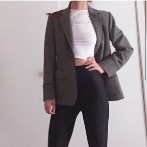 Evan Picone oversized wool blended blazer